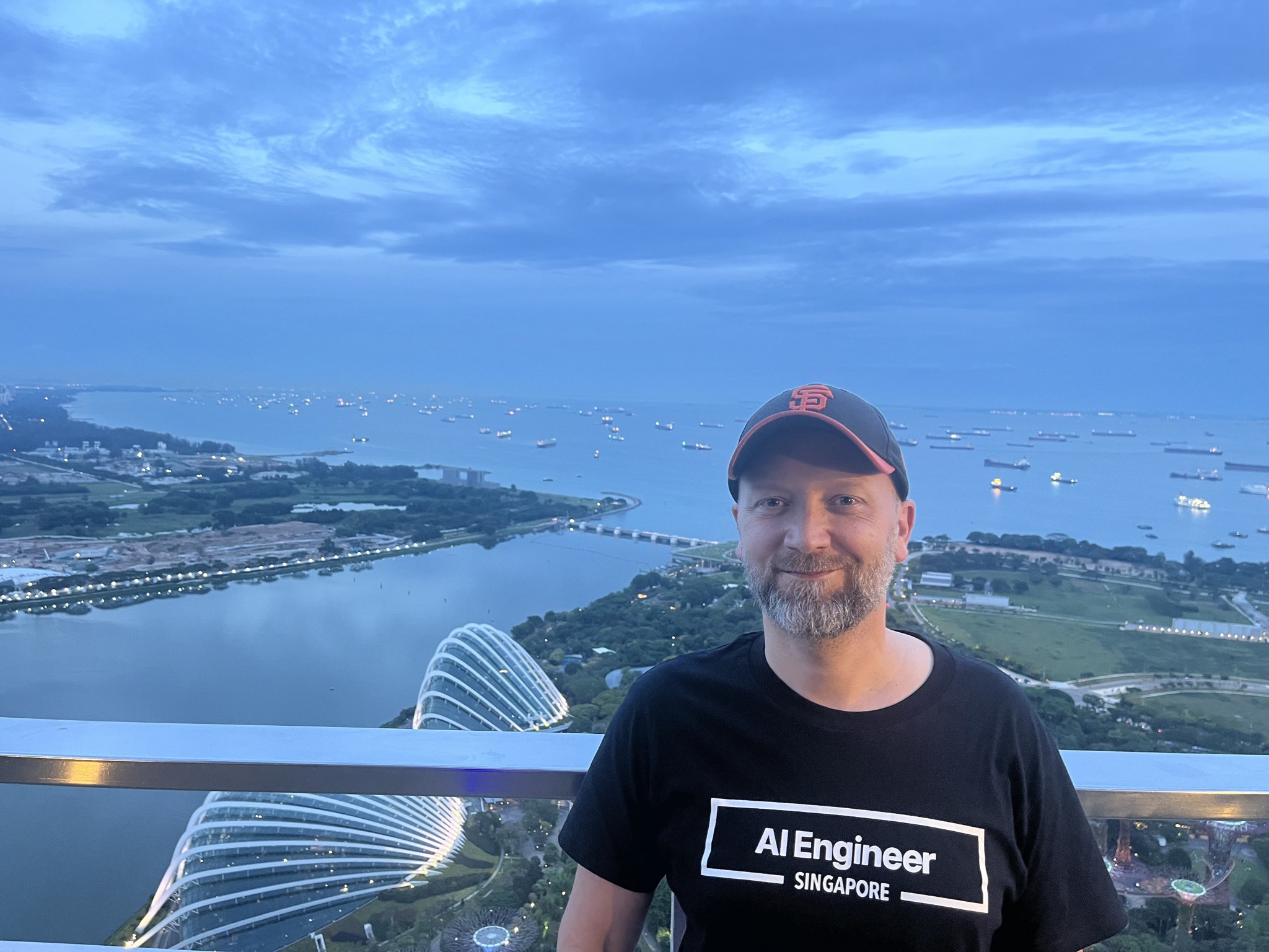 Matthias Lübken in Singapore