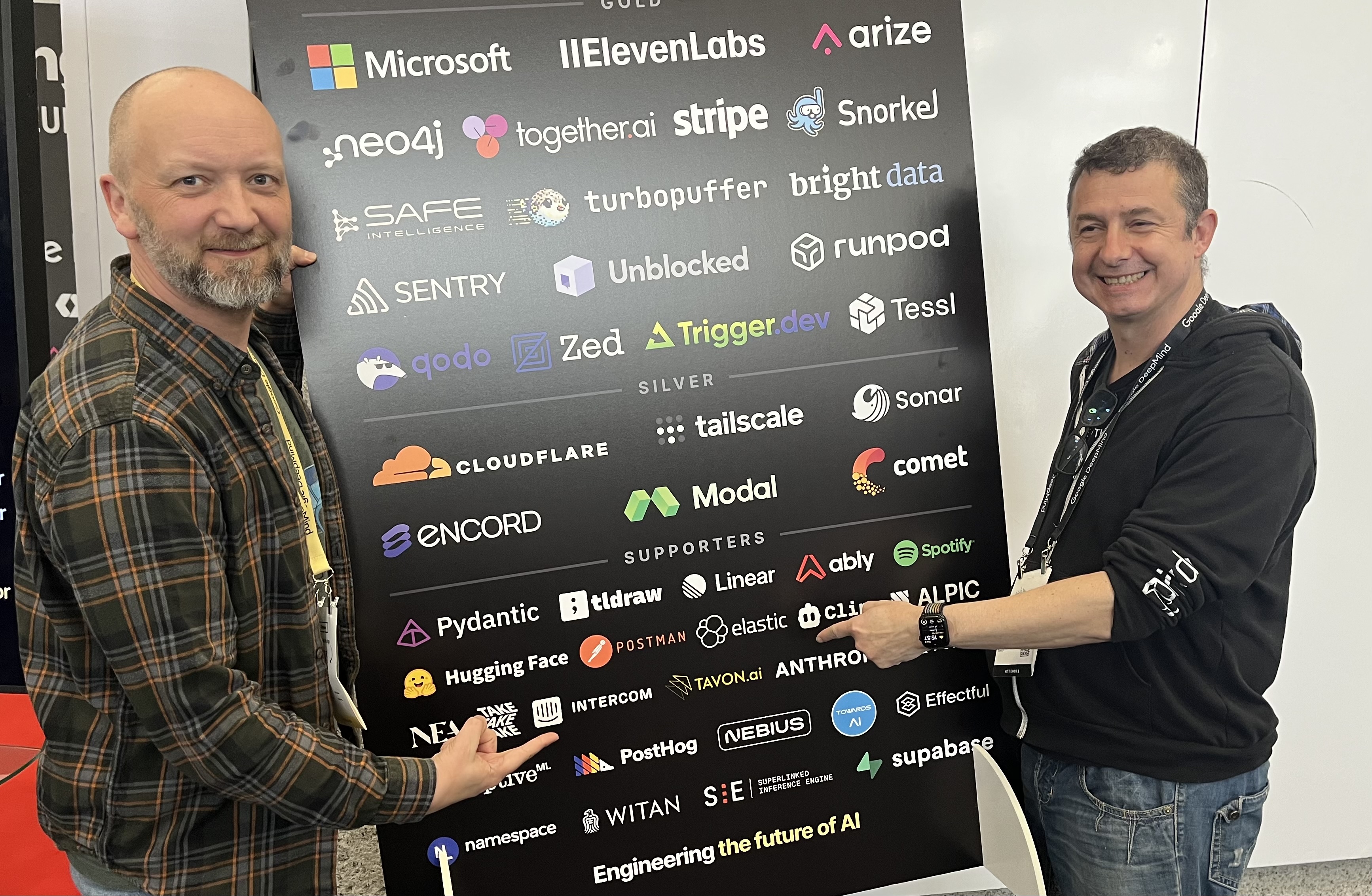 Proud supporter of the AI Engineering conference